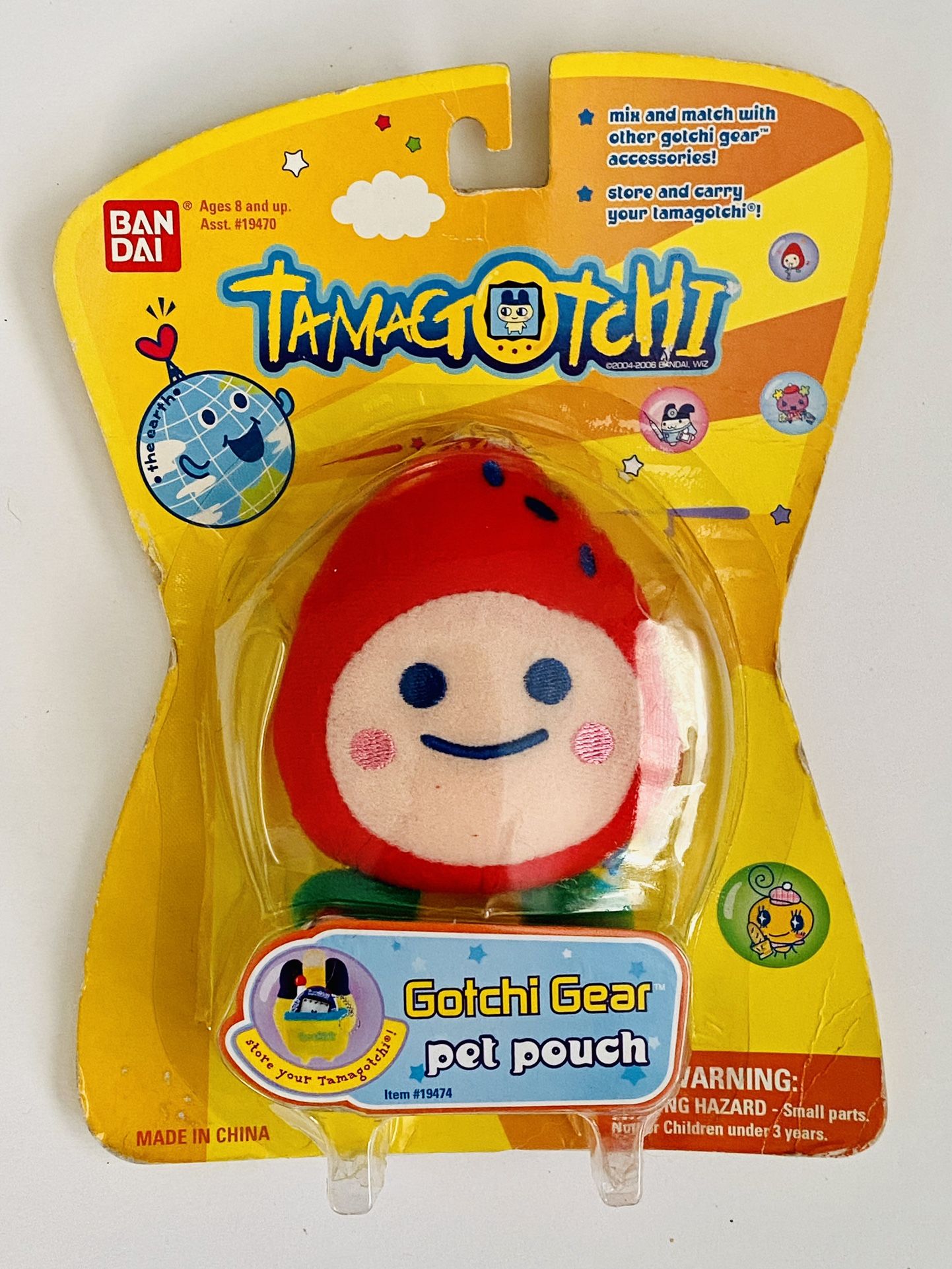 Tamagotchi Connection Gotchi Gear Pet Pouch Ichigotchi Brand New