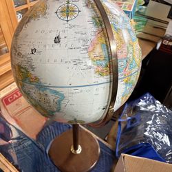 Globe On Stand