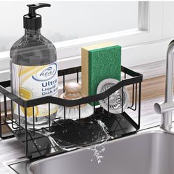 Vanwood Kitchen Sink Self Draining Caddy Organizer 