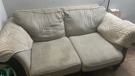 Furniture coucch and loveseat