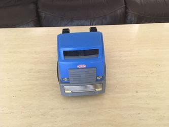 Blue Tonka truck