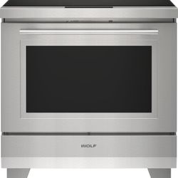 Wolf M Series 36" Stainless Steel Induction Smart Range New