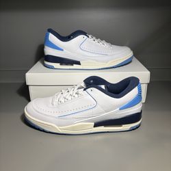 Air Jordan  UNC  Mens White University Blue  2024 FD0383-144 Size 11.5