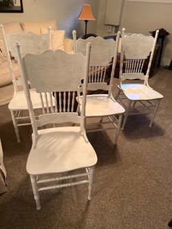 Dining wood chairs