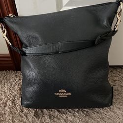 Coach Leather Duffle Bag