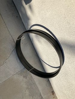 22” wood Bass Drum hoops, solid