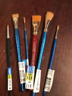 Watercolor paint brushes- new