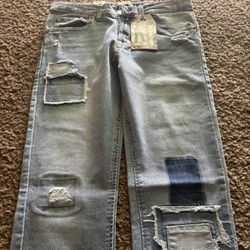 Brand New Girls Levi’s Skinny With Patches 