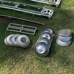 F100 67 to 72 parts Front grill and hubcaps 