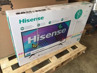 HISENSE 50 INCH 4K UHD SMART TV! !!!,,,