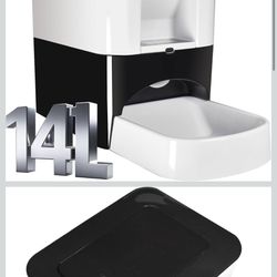 Brand New Extra Large 14L Automatic Dog Feeder, Portion Control, Voice Recording, Programmable 
