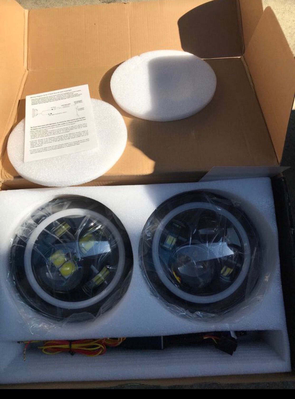 LED Halo Headlights