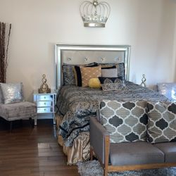 Bedroom Set- Bed, Dresser, and Nightstand 