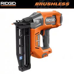 18V Brushless Cordless 16-Gauge 2-1/2 in. Straight Finish Nailer (Tool only)