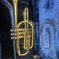 King Cornet With Mouthpiece And Case