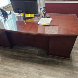 Solid Mahogany Wood EXECUTIVE Desk