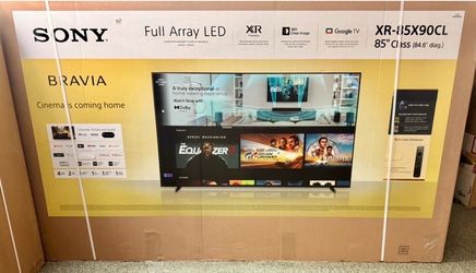 85 tv Sony smart 4k hdtv full array led tv 120 hz $55 down on Finacing free delivery 6 mo th warranty