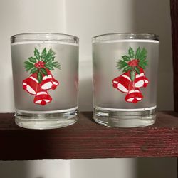 Retro Frosted Votive Cups