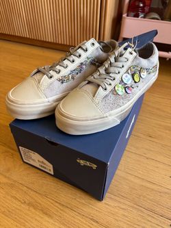 Vans premium old skool 36 souvenir pack oatmeal beige satoshi nakamoto