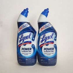 2 Lysol Toliet Cleaner