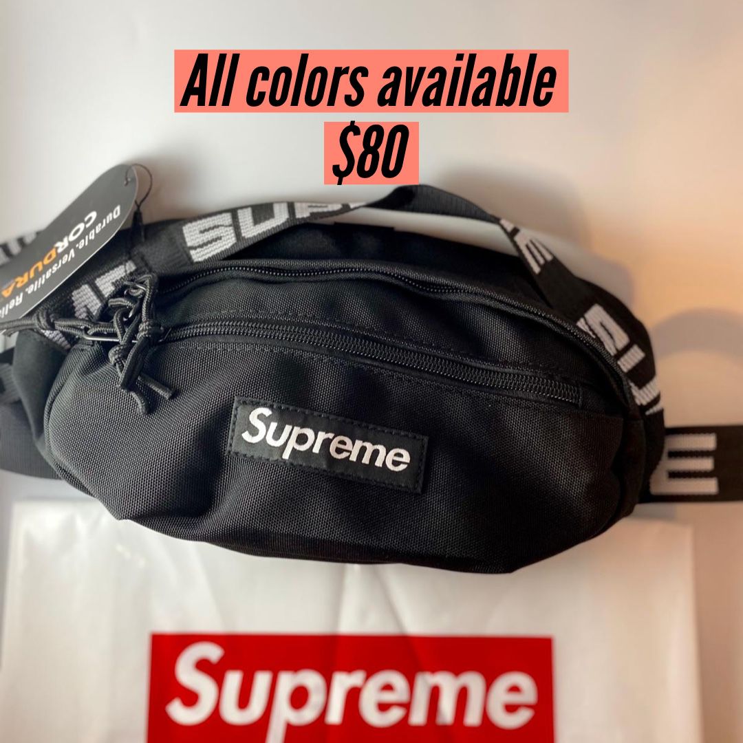 Supreme Waist Bags All Colors Available Brand New 