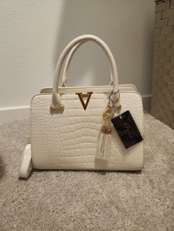 White Satchel Bag