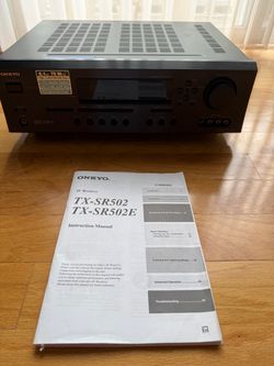 Onkyo Tx-sr502b 6.1 Channel Home Theater Receiver