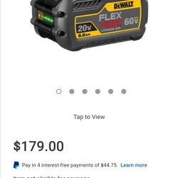 Dewalt Flex Volt 6ah