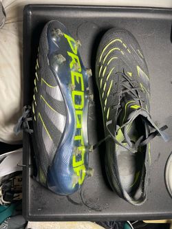 Adidas Predator Elite FG Cleats Men’s 11.5 Black/Neon – $260 Retail