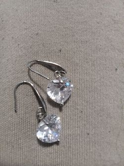 sterling silver dangle earrings