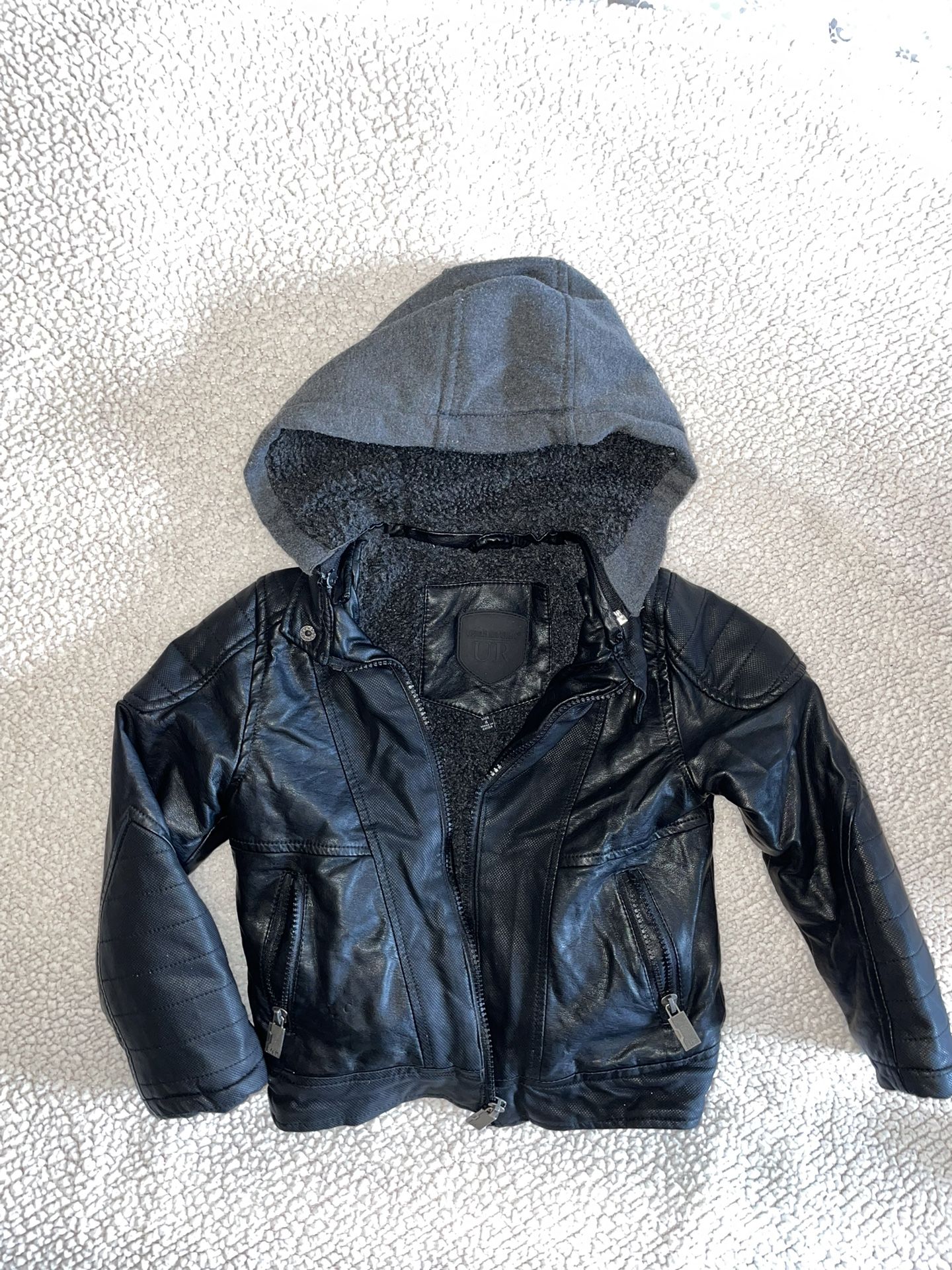 Urban Republic Faux Leather Kids Jacket-size 4