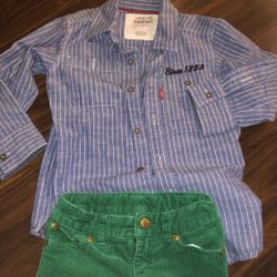 Levi’s Toddler Button Down Shirt. Size 4 T