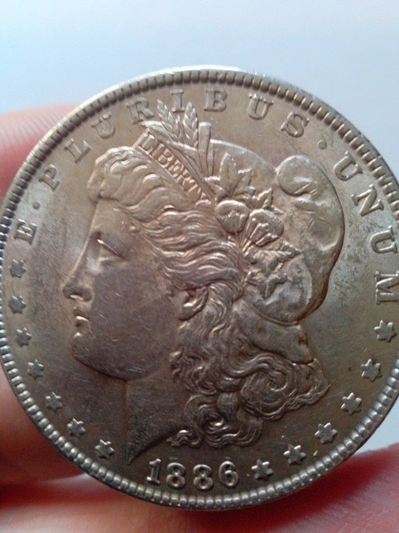 1886 Morgan Silver Dollar $47 