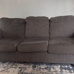 Two Grey Couches 