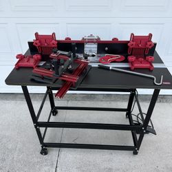 Woodpecker Router Table And Router Milwaukee 5625- Brand New 