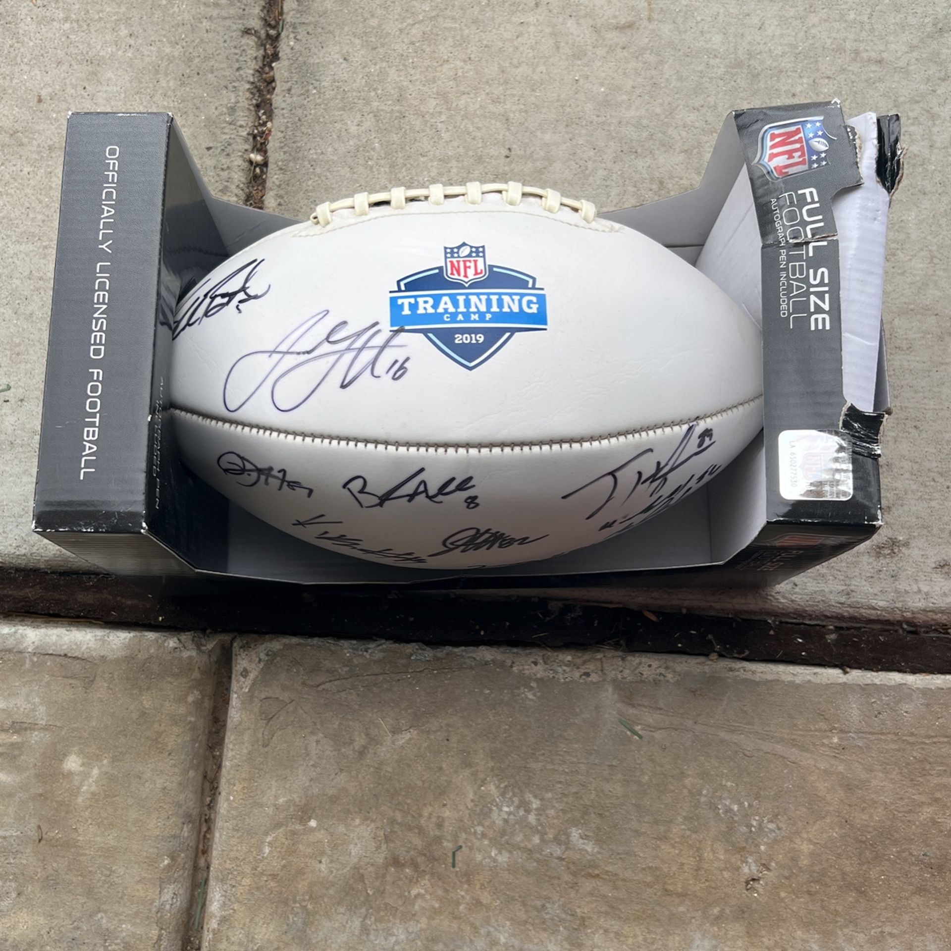 Rams Signed Training Camp Football 2019
