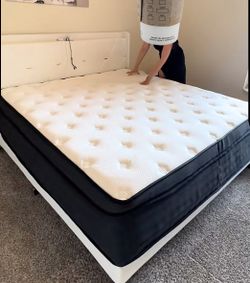 Brand new Queen mattress with 12inch thickness or 14inch thickness