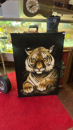 Velvet Tiger Painting