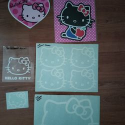 Hello Kitty Car Decals And Magnets