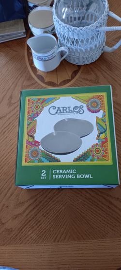 Carlos Santana ceramic plates