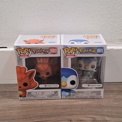 Pokemon Center Exclusive Pearlescent Funko Pops