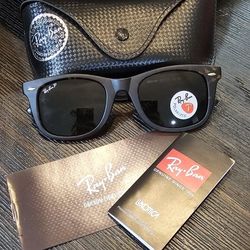 Brand New Ray-ban Tech Sunglasses Carbon Fiber Polarized 
