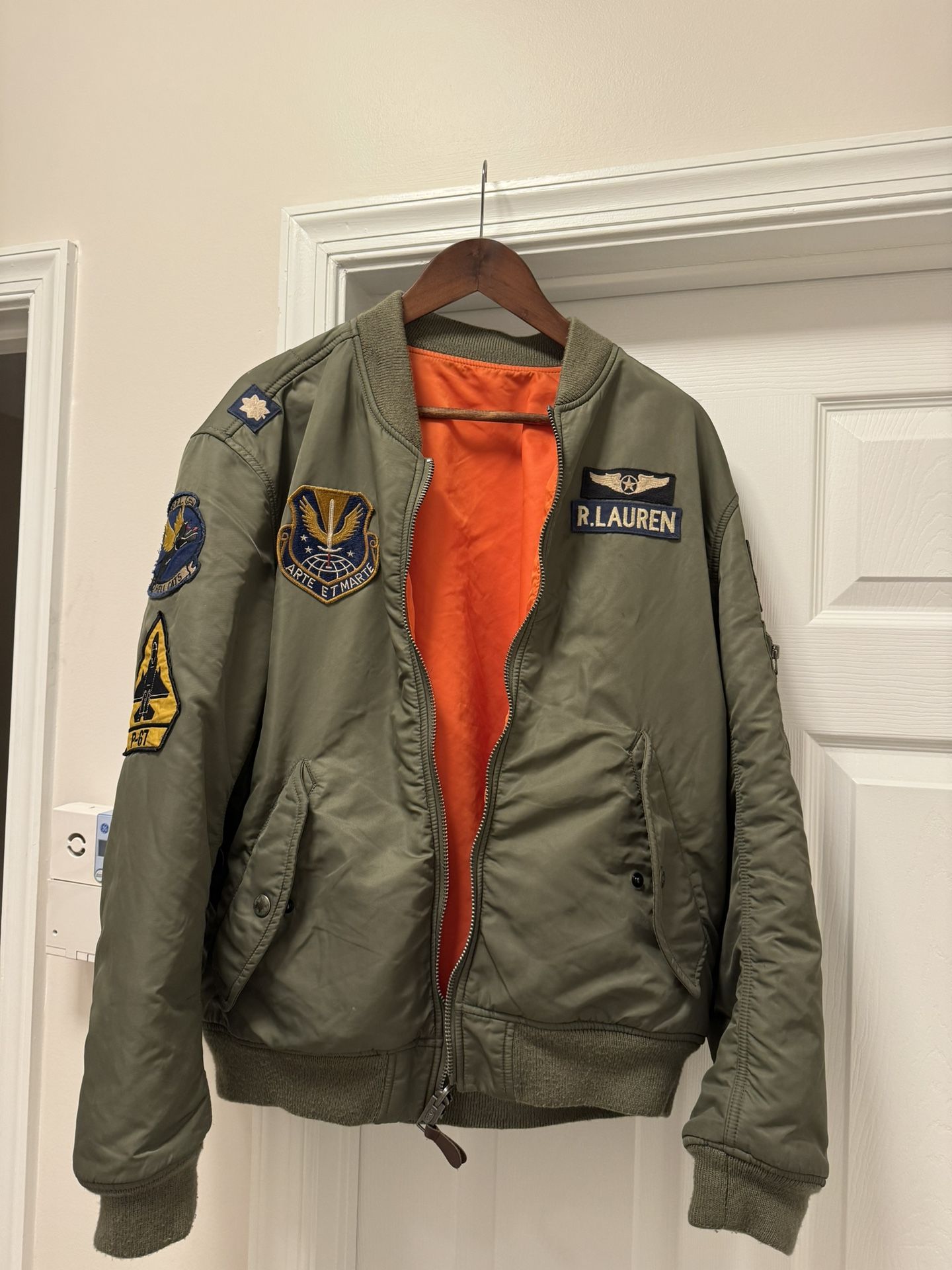 Ralph Lauren Twill Bomber Jacket