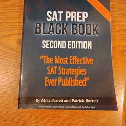 SAT Prep Black Book second edition