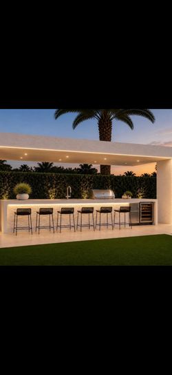 BBQ island and patio cover for sale