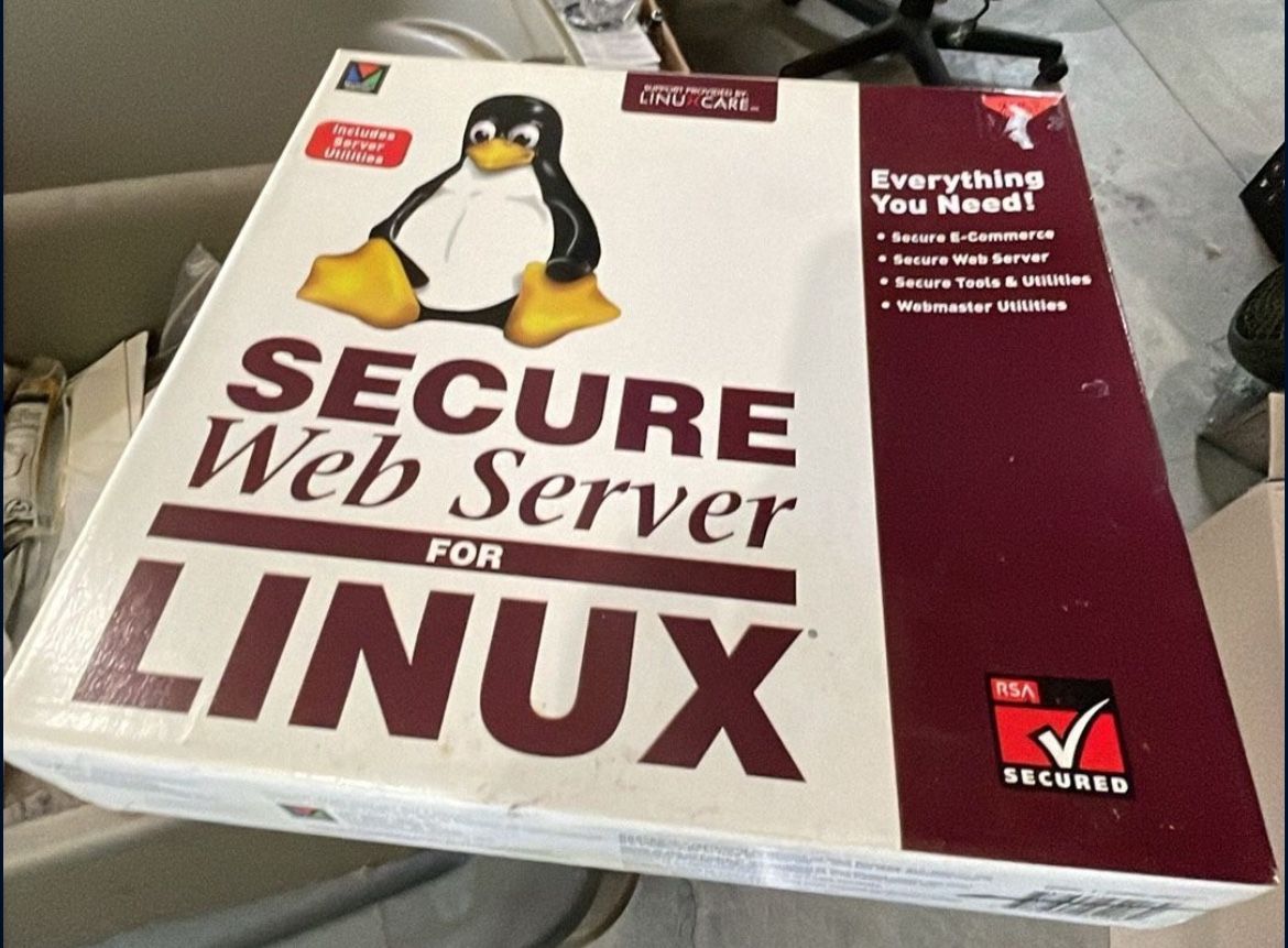 Linux Web Server Retail Box