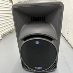 Used Mackie SRM450 Powered Speakers (Pair Of 2) With Stands 
