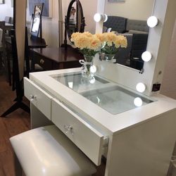 White Vanity