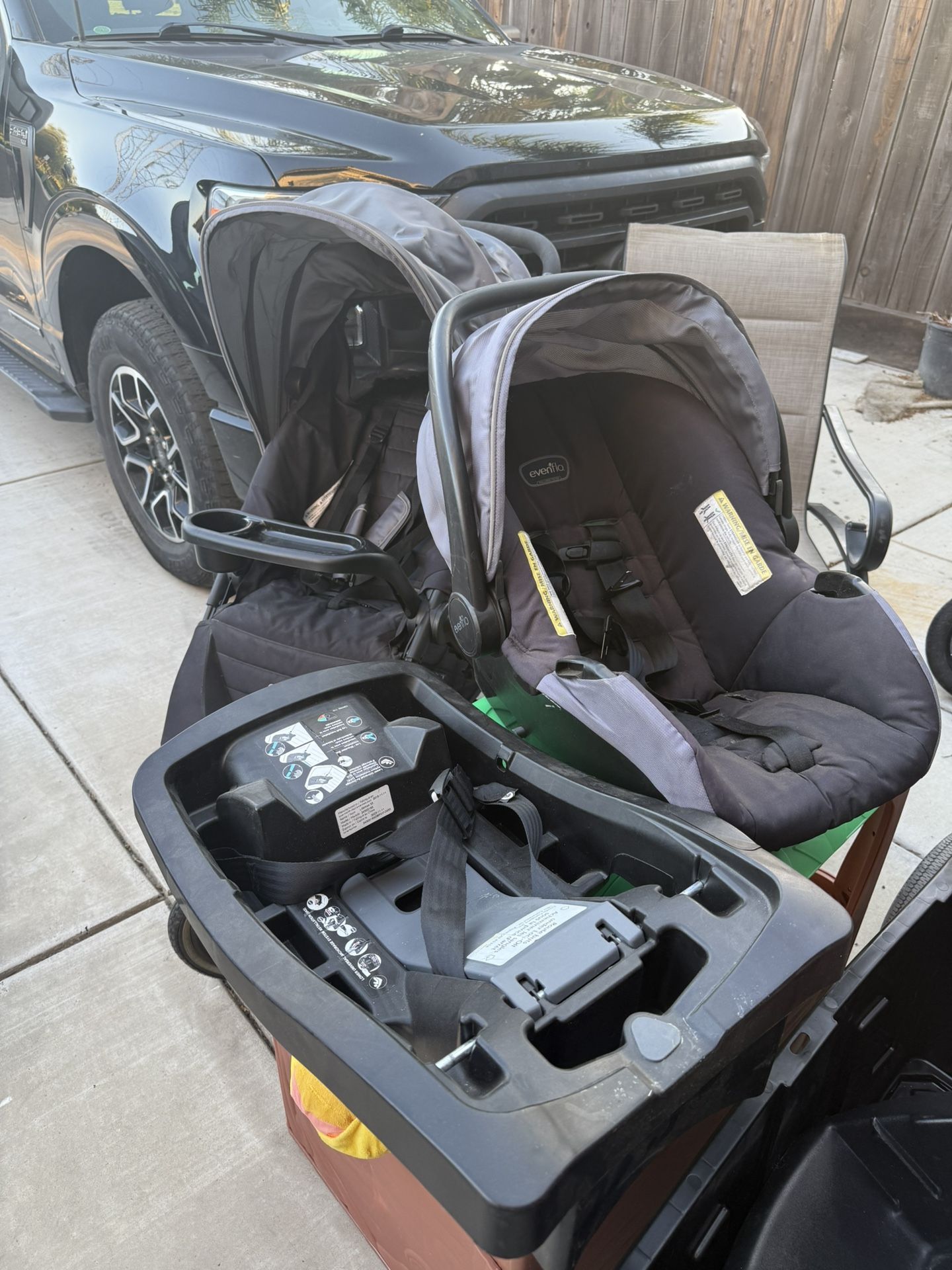 Evenflo Car seat And Stroller