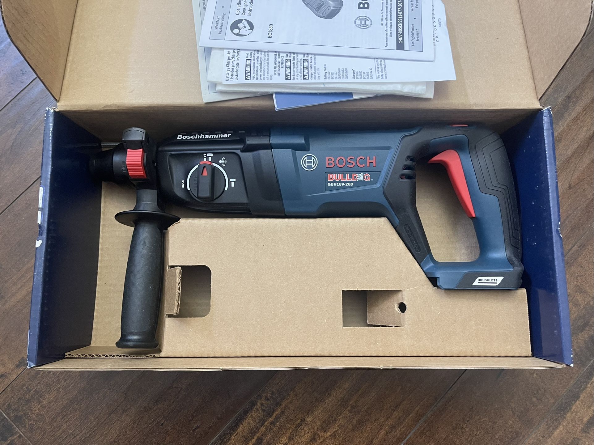 New 18V Bosch Rotary Hammer